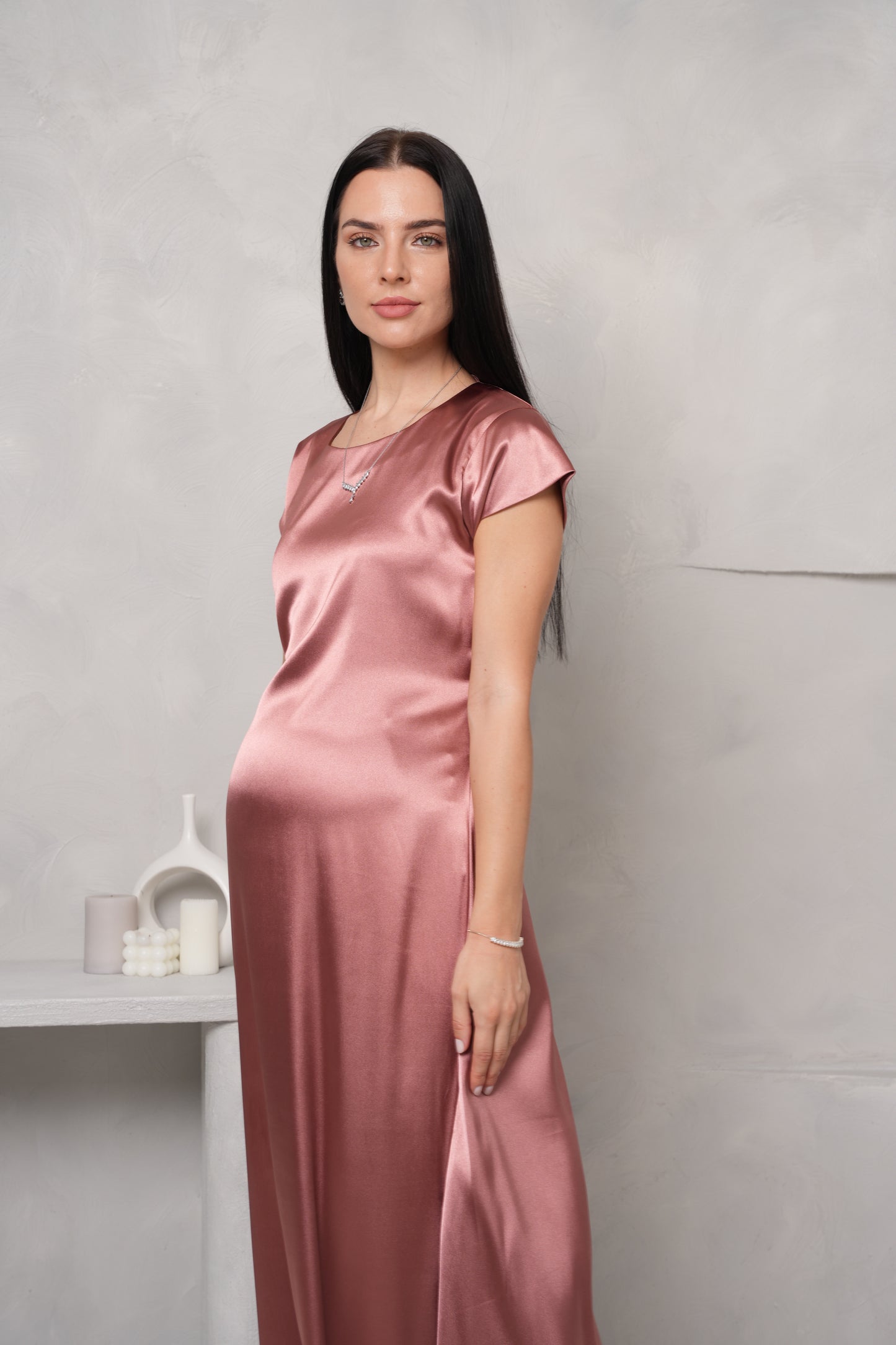 Celeste Satin Reverie