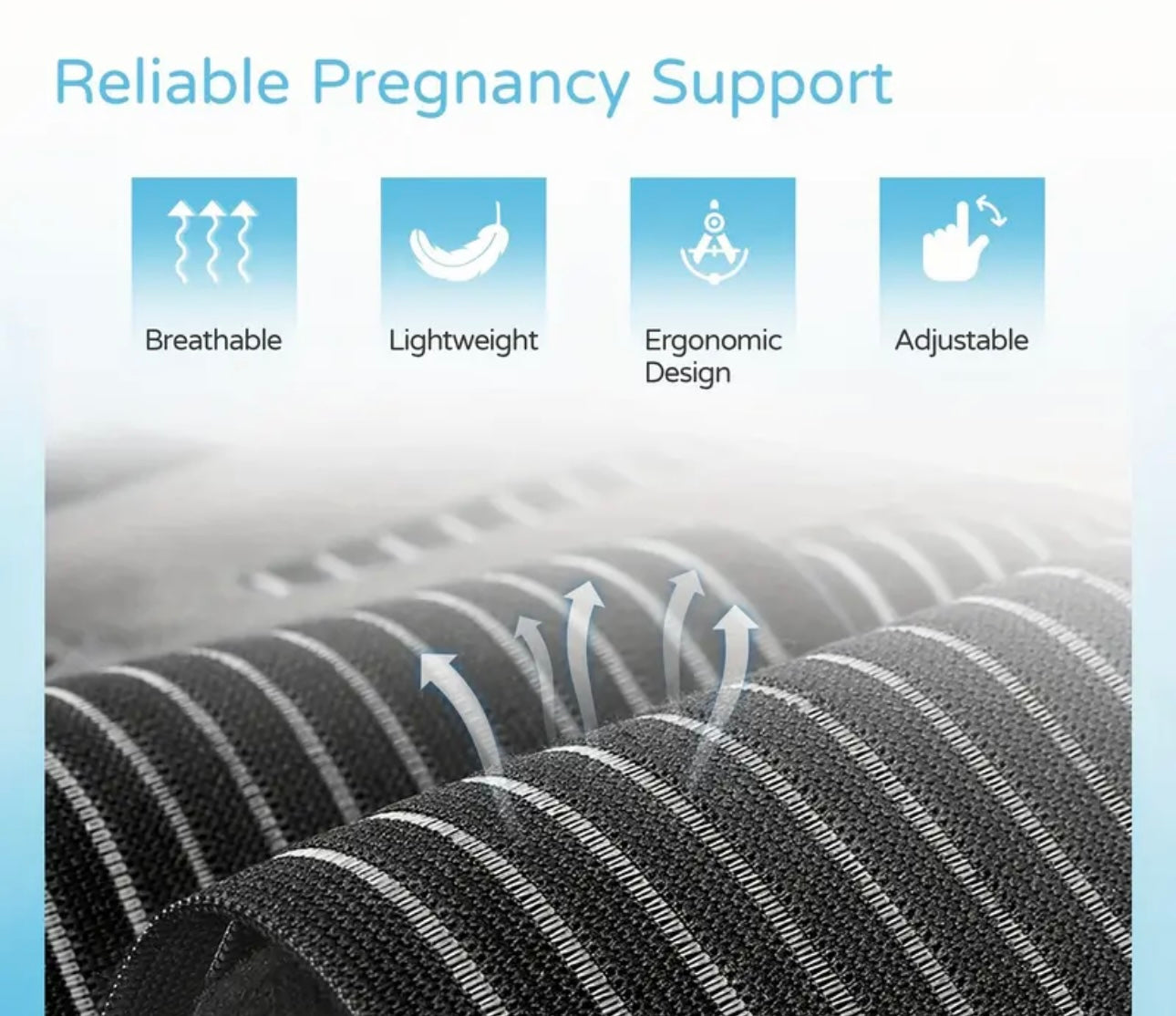 Pre & PostNatal Belt - 3 in 1 - with Back Brace Support