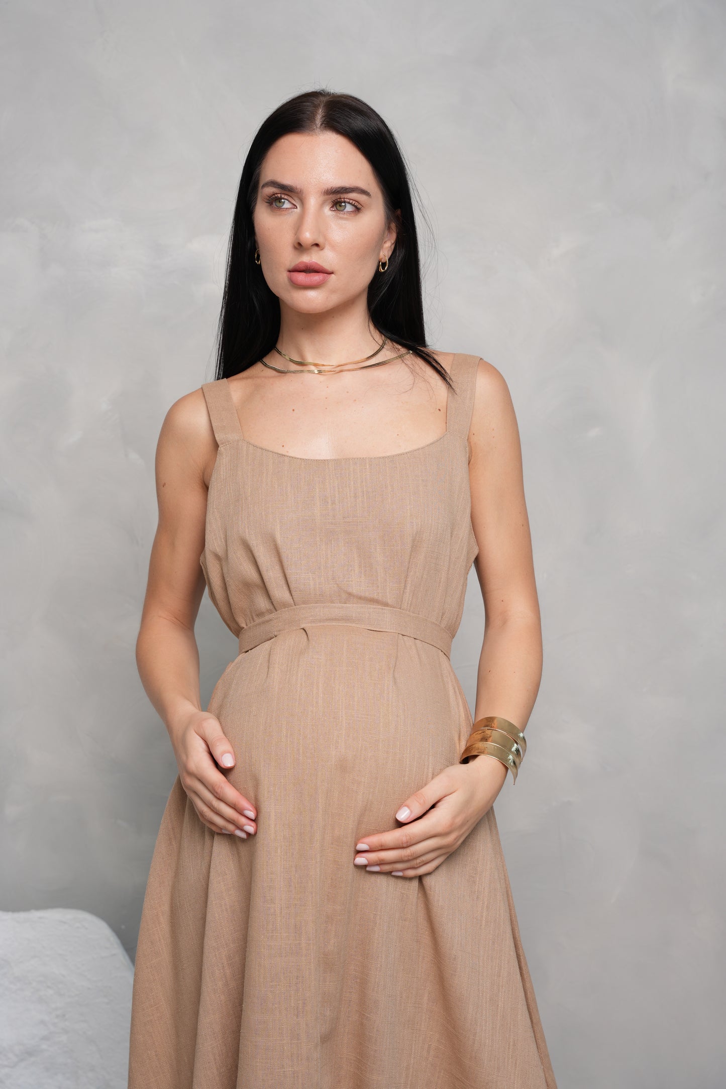 Verona Linen Dress